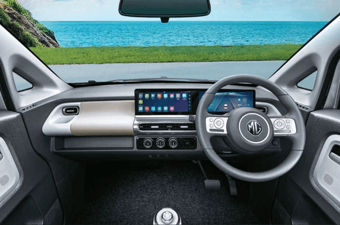 MG Comet EV interior